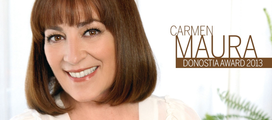 Carmen Maura will receive the Donostia Award at the 61st San Sebastian Film Festival.