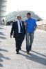 Fotograf�as d�a a d�a - Antonio Banderas y Mikel Olaciregi