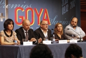 Presentation of the '25+1. Goya Awards (1987-2012)' exposition
