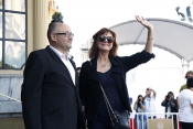 Susan Sarandon and Jos� Luis Rebordinos