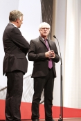 Barry Levinson hablando en el Victoria Eugenia