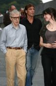 Woody Allen, Javier Bardem eta Rebeca Hall