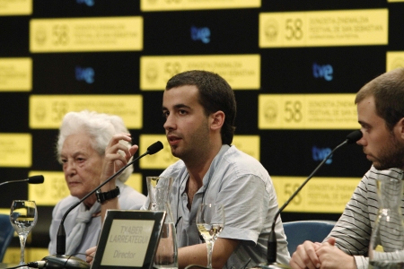 Ana Morales, Josu Mart�nez, Txaber Larreategi.