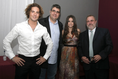 David Bisbal, Flo Fern�ndez, Ana de Armas, Mikel Olaciregui