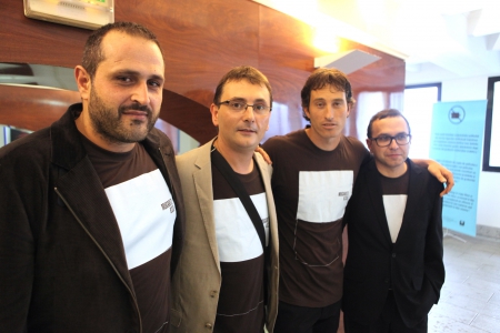 Juantxo Sard�n, Andoni Luis Aduriz, Felipe Ugarte, Juan Hern�ndez