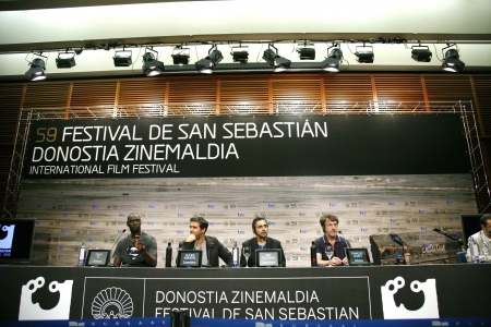Omar Sy, Olivier Nakache, Eric Toledano, Fran�ois Cluzet