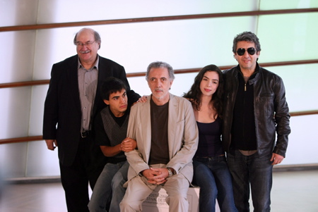 Antonio Sk�rmeta, Abel Ayala, Fernando Trueba, Miranda Bodenh�fer, Ricardo Dar�n
