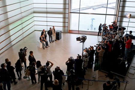 Abel Ayala, Miranda Bodenh�fer, Antonio Sk�rmeta, Ricardo Dar�n, Fernando Trueba
