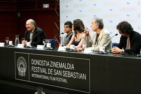 Antonio Sk�rmeta, Abel Ayala, Miranda Bodenh�fer, Fernando Trueba, Ricardo Dar�n