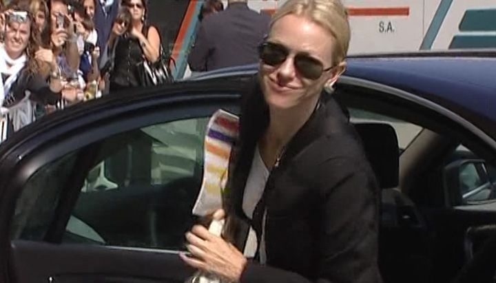 Llegada de Naomi Watts