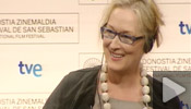 Press conference Donostia Award Meryl Streep (english)