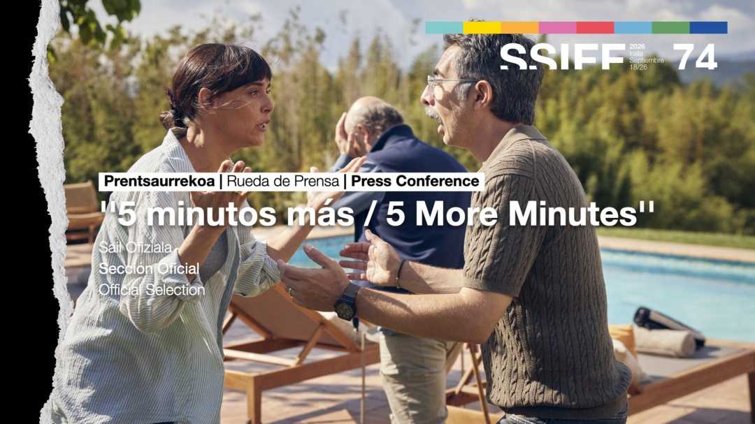 Rueda de prensa ''5 minutos más / 5 More Minutes''