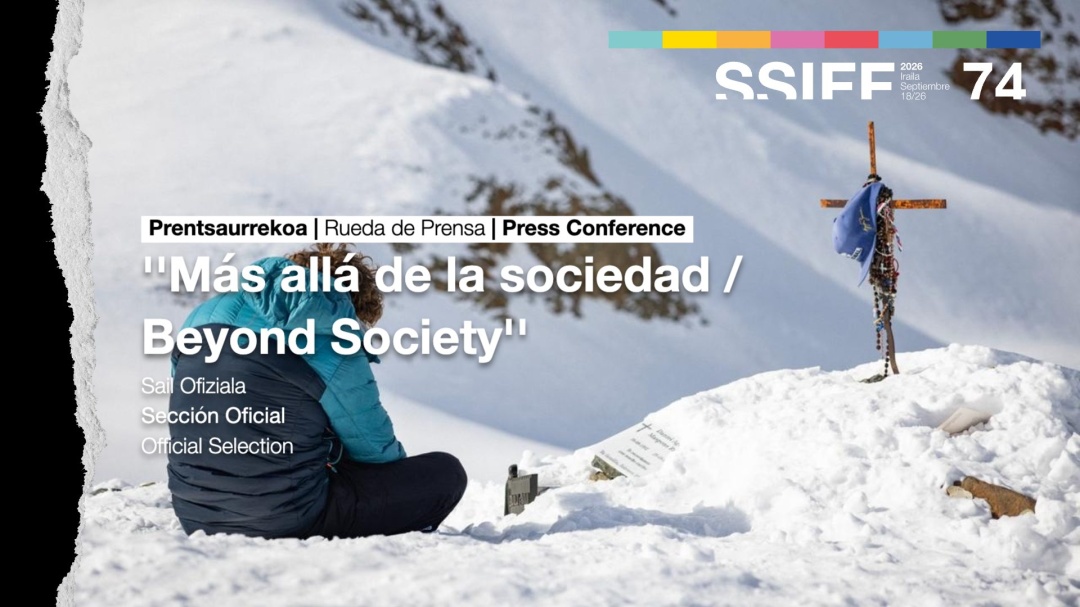 Rueda de prensa ''Más allá de la sociedad / Beyond Society''