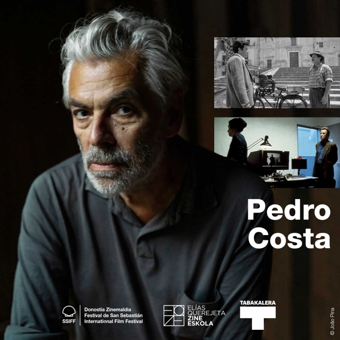 Pedro Costa vai realizar uma residência no Elías Querejeta Zine Eskola e vai atuar numa sessão Zinemaldia + More
