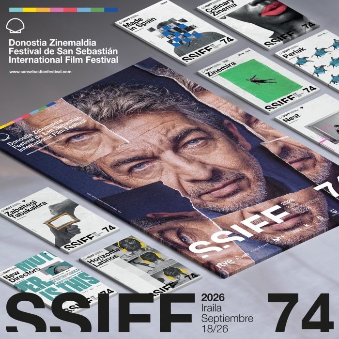 Cartel oficial de la 74.ª edición del Festival de San Sebastián