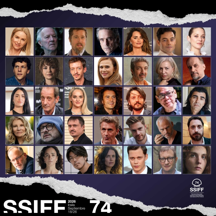 Invitados de la 74.ª edición del Festival de San Sebastián