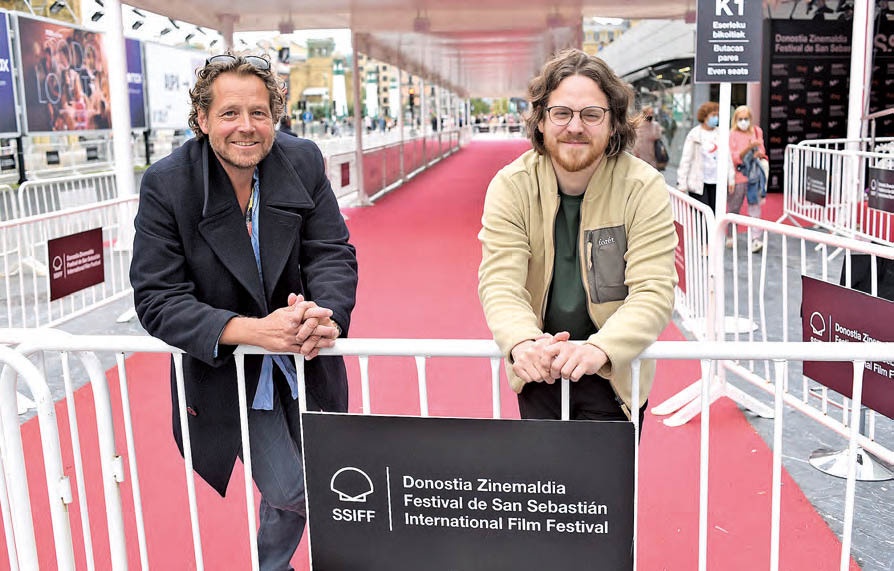 Rasmus Dinesen, el director del film, junto al chef protagonista, Poul Andrias Ziska.