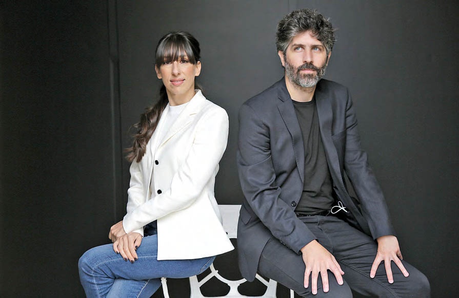 La actriz de Piedra Noche, Maricel Álvarez, y el director del film, Iván Fund.
