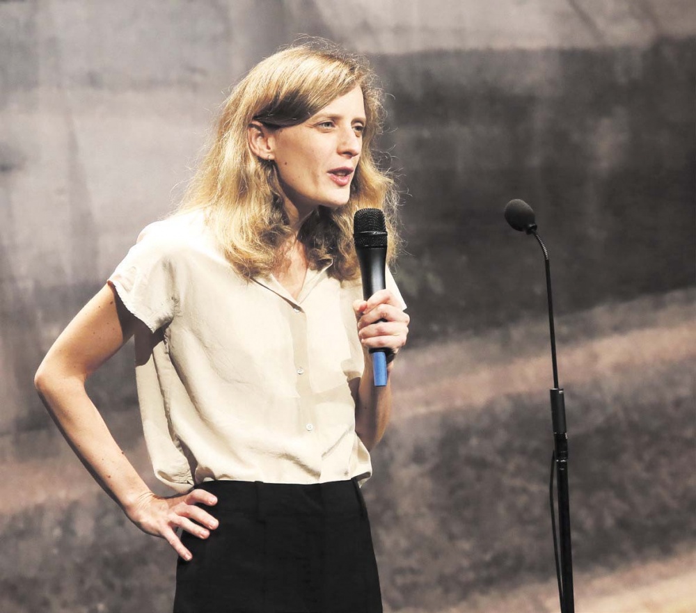 Mia Hansen-Løve sobre el escenario del Victoria Eugenia.