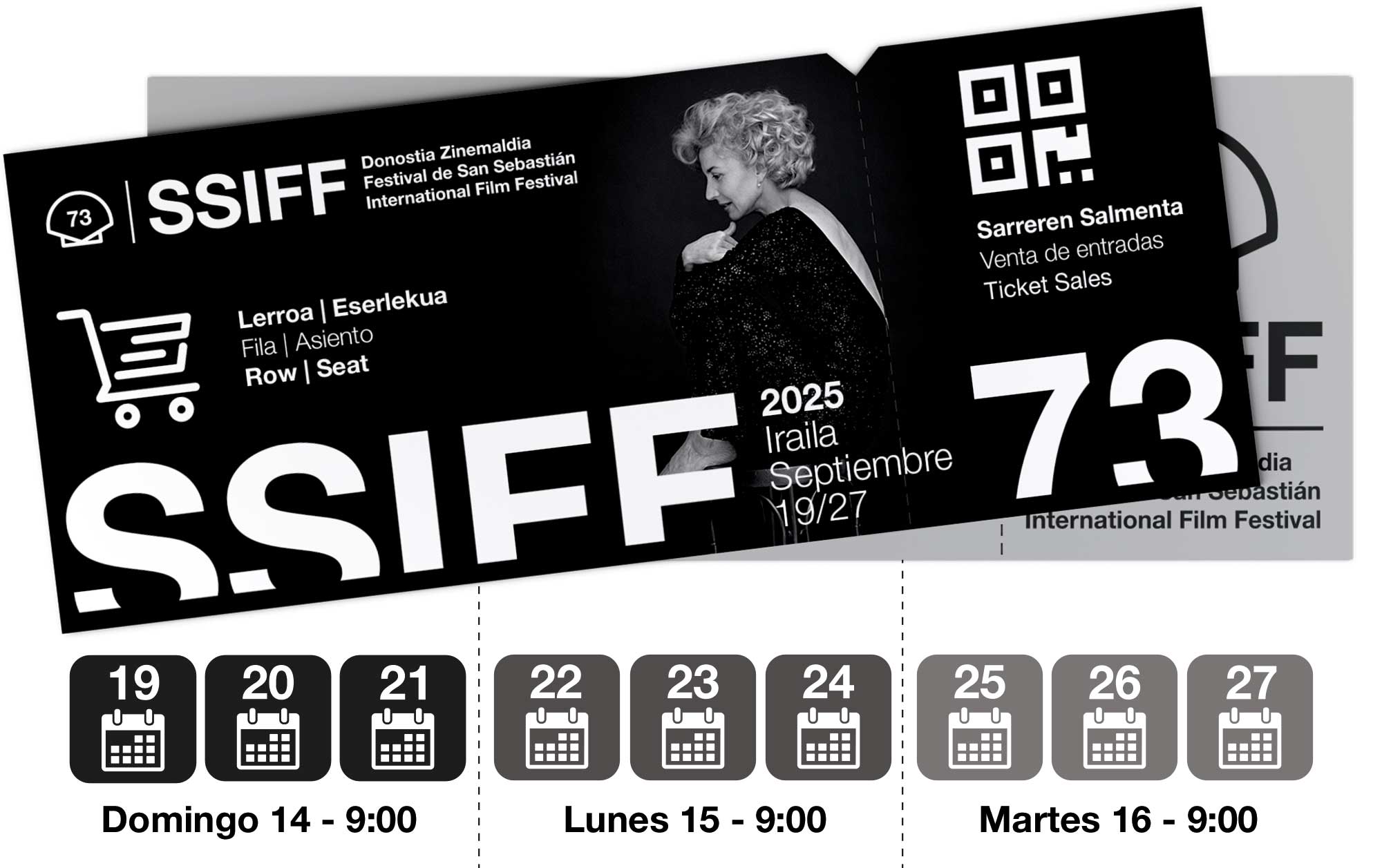 Información sobre venta de entradas
